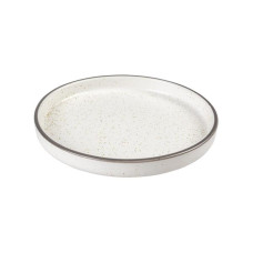 Talířek keramický Stone Speckle 150ml bílá