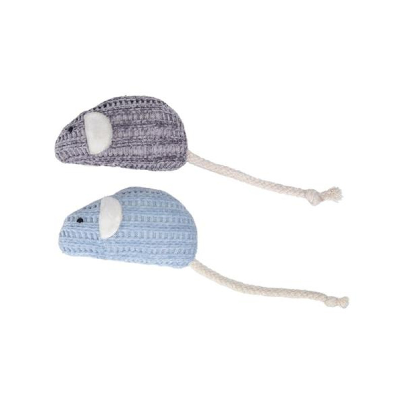 Hračka cat Quapas! textil myši 2 ks A.K.