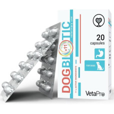 VetaPro Dog Biotic 20 cps.