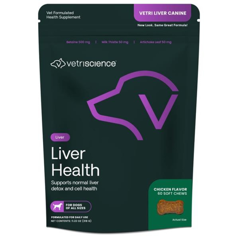 VetriScience Vetri-Liver Health Canine 60ks - podpora jater