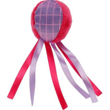 Hračka cat textil Prali míček fialová Flamingo