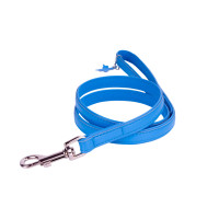 Collar Vodítko kožené Glamour Classic - modré (122cm/12mm)