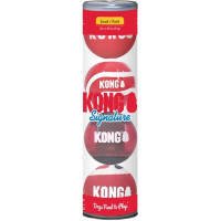 Hračka guma Signature míč 4 ks S KONG