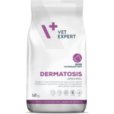 VetExpert VD 4T Dermatosis Dog Lamb & Krill 12kg