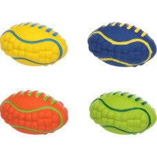 Hračka latex Ruggo Rugby míček 7,7cm mix Flamingo