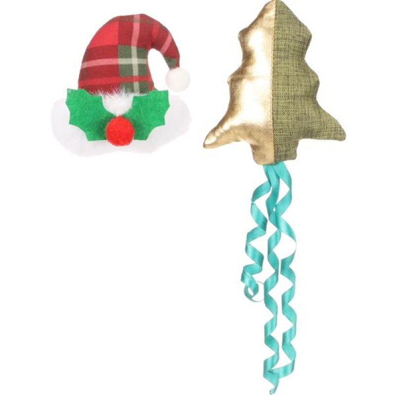 Hračka cat vánoč.Arya Flamingo