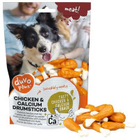 Duvo+ dog Meat! Chicken & calcium drumsticks 180 g