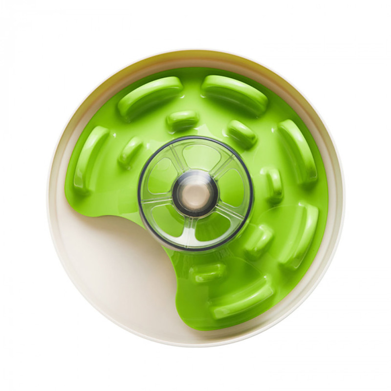 PetDreamHouse SPIN miska UFO Maze interaktivní protihltací zelená