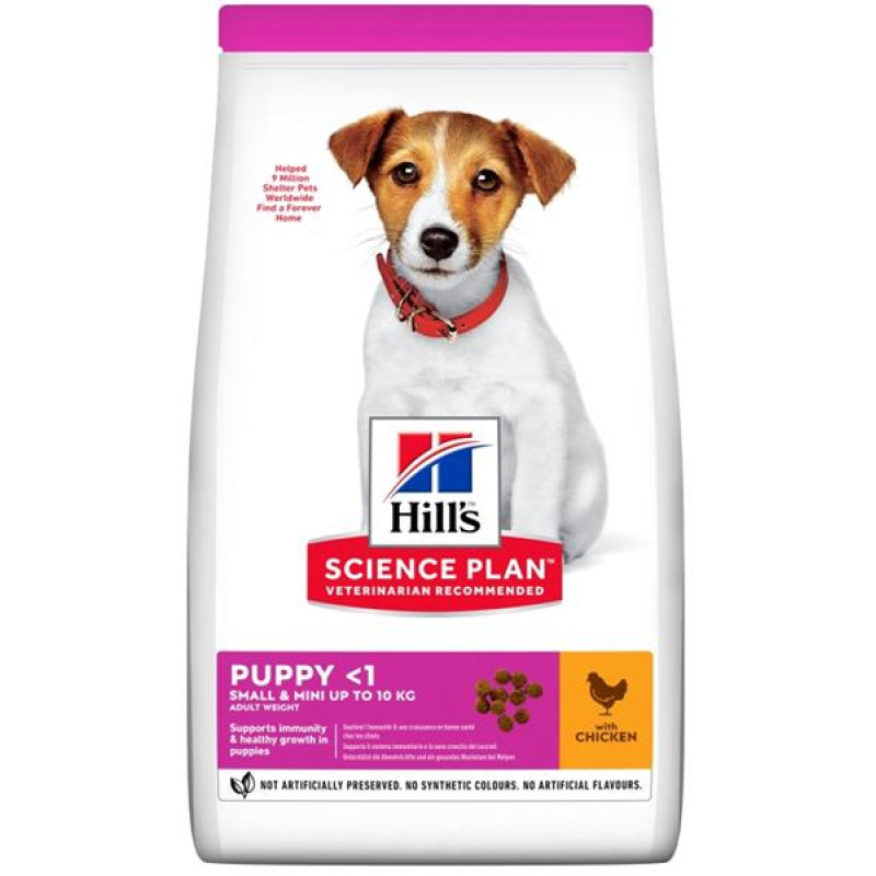 Hill's Science Plan Canine Puppy Small & Mini Chicken 1,5 kg