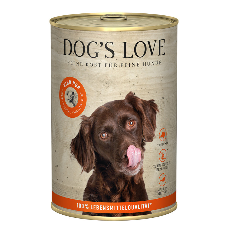 Dog's Love konzerva Barf Hovězí 400g