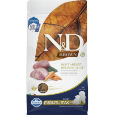 N&D BROWN Dog GF Lamb, Spirulina & Carrot Puppy Medium & Maxi 2 kg