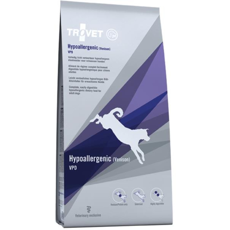 Trovet Canine VPD Hypoallergenic Venison 10 kg