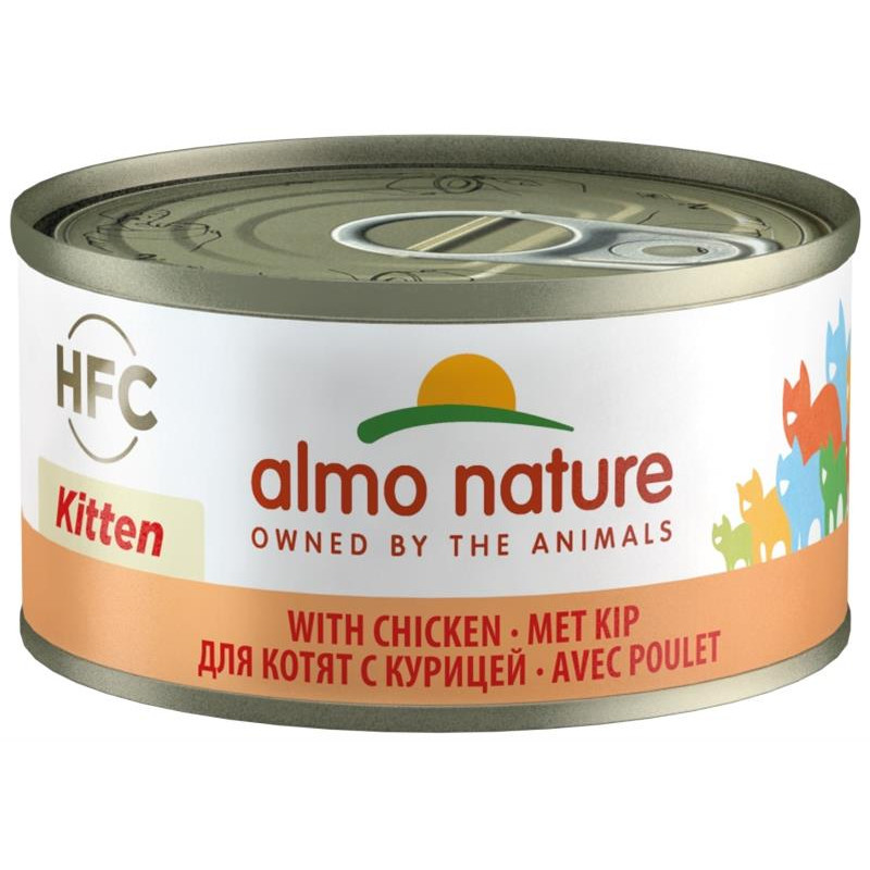 Almo Nature cat konz. Natural Kitten -kuře 70g