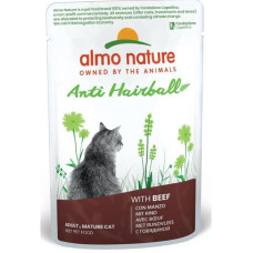 Almo Nature Daily Menu Functional cat kaps. Anti-Hairball hovězí 70g
