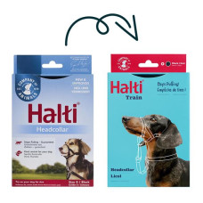 Ohlávka nylon Halti vel. 0 - trpasl. pudl, jorkšír COA