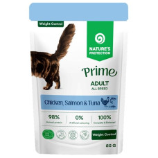 Nature's Protection Prime Cat kaps. Weight Control Chicken/Salmon/Tuna 85 g