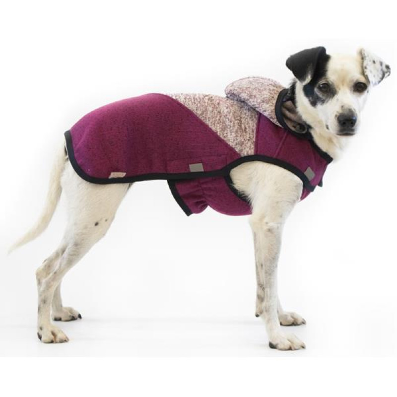 Obleček svetr Frankie vínový 45cm