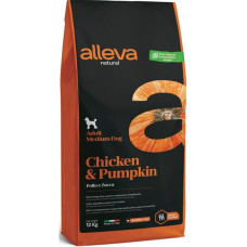 ALLEVA NATURAL Dog Dry Adult Chicken&Pumpkin Medium 12kg