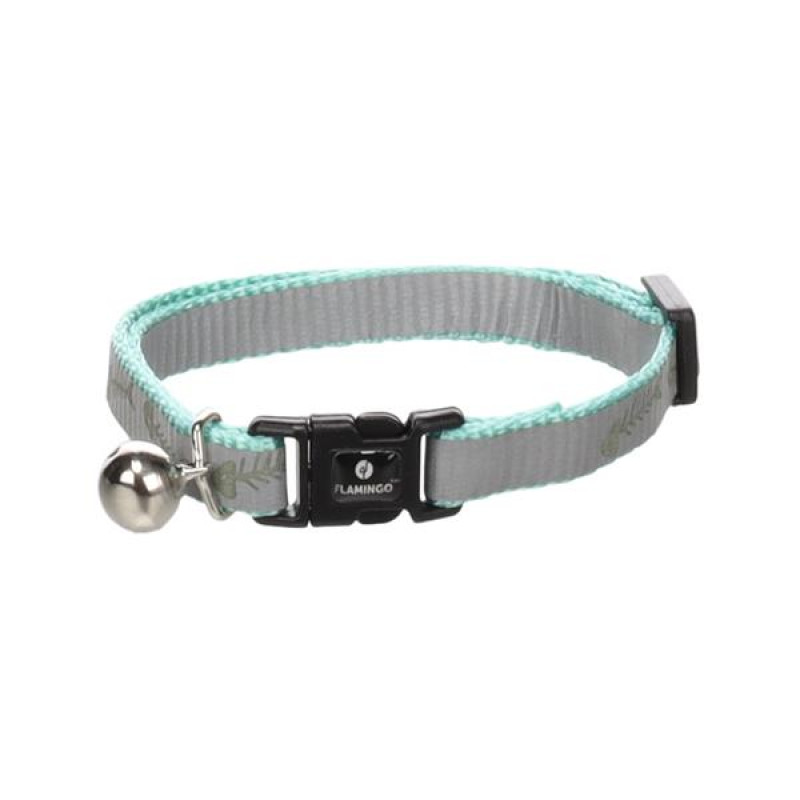 Obojek cat Minx 20-34cm mátový Flamingo