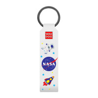 WAUDOG klíčenka / přívěsek NASA - bílá
