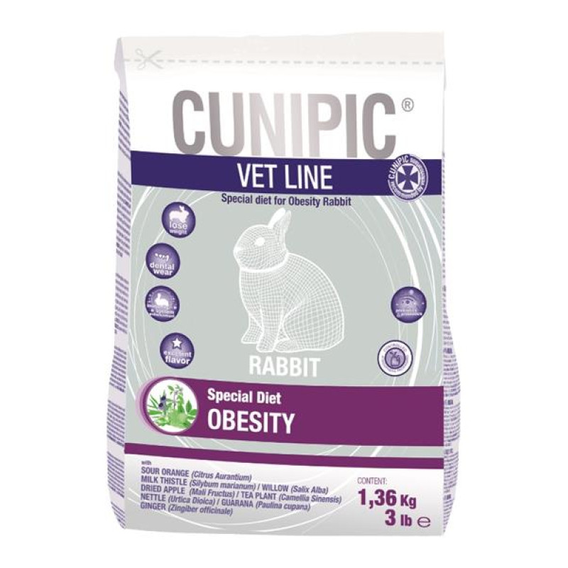 Cunipic VetLine Rabbit Obesity 1,36 kg