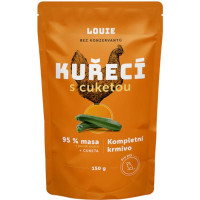 Louie kaps.pro psy kuřecí s cuketou 150g 