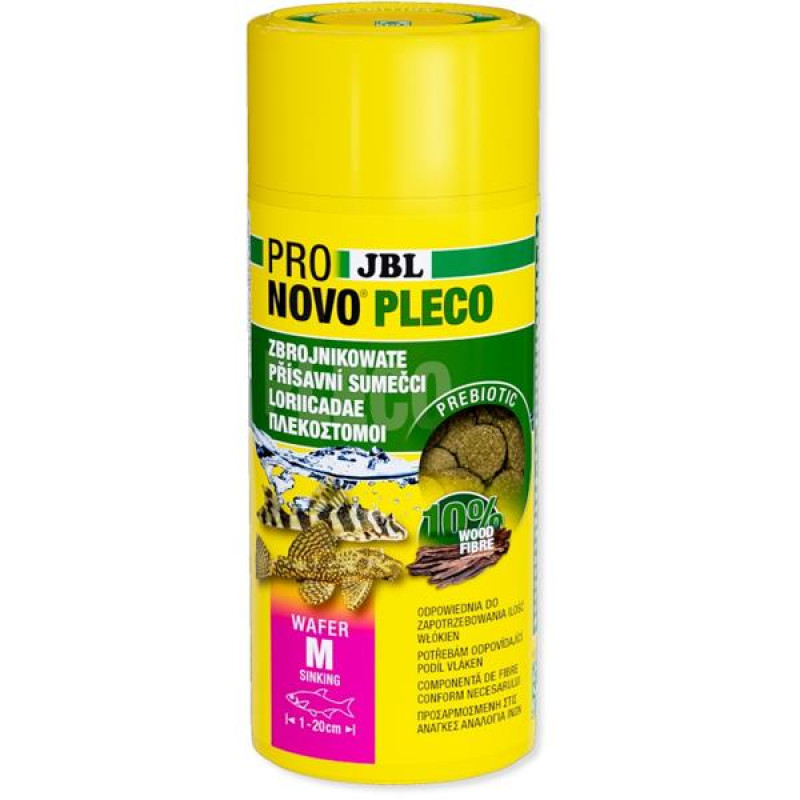 JBL Pronovo Pleco Wafer M - čipsy 250ml