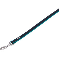 Vodítko nylon Mesh Preno 120cm x 15-20mm tyrkysové Nobby