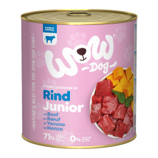 WOW Dog konzerva Hovězí s dýní Junior 800g