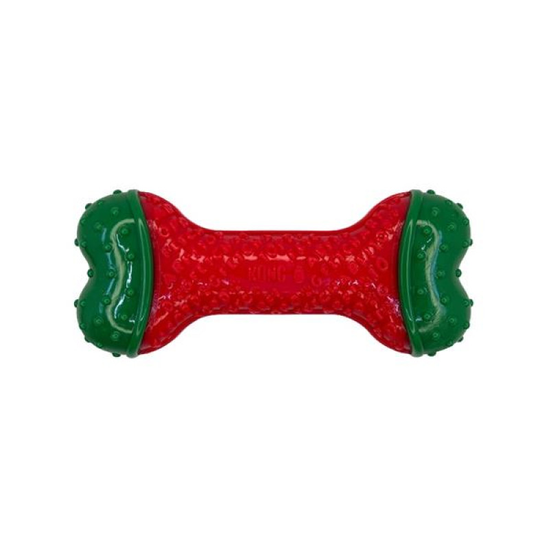Hračka guma vánoč. KONG CoreStrength Bone M/L