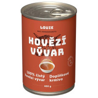 Louie konzerva pro psy - Hovězí vývar 400 g