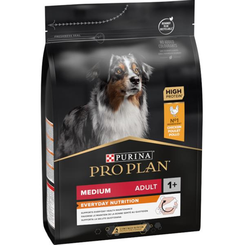 Pro Plan Dog Adult Medium Everyday Nutrition kuře 3 kg