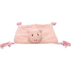 Hračka textil Poppo prase 40x40cm růžové Flamingo