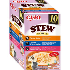 Inaba Ciao Stew kuře a ryba multipack 10x 40 g