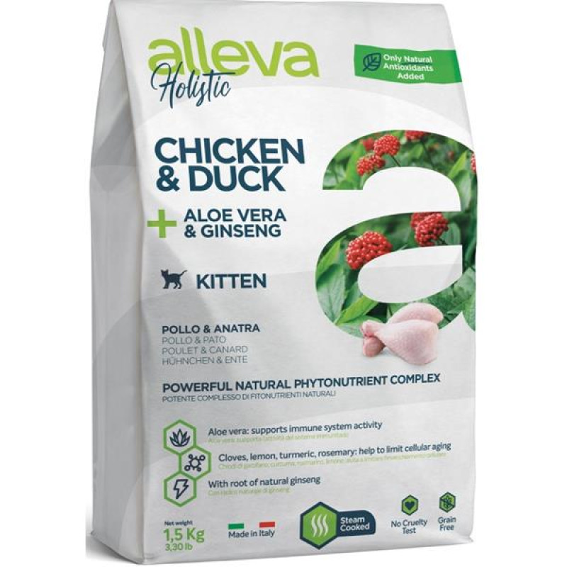 ALLEVA HOLISTIC Cat Dry Kitten 1,5kg