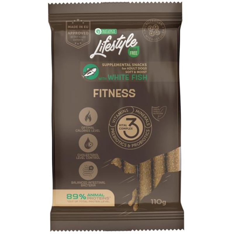 Nature's Protection LS GF White Fish Fitness 110g