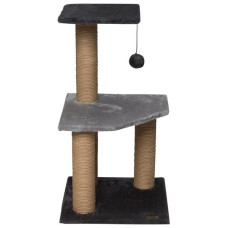 Škrabadlo Hemlock černé/šedé 65cm Ebi