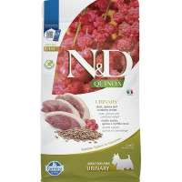 N&D QUINOA Dog GF Urinary, Duck & Cranberry Adult Mini 1,5 kg