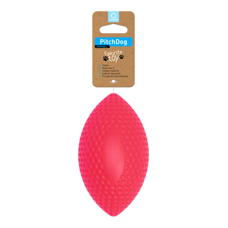 PitchDog Sport Ball míč pro psy růžový 9cm