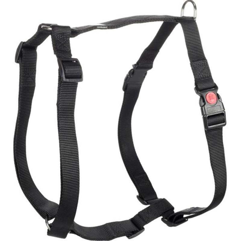 Postroj nylon Ziggy černý 2,5x70-110cm Flamingo