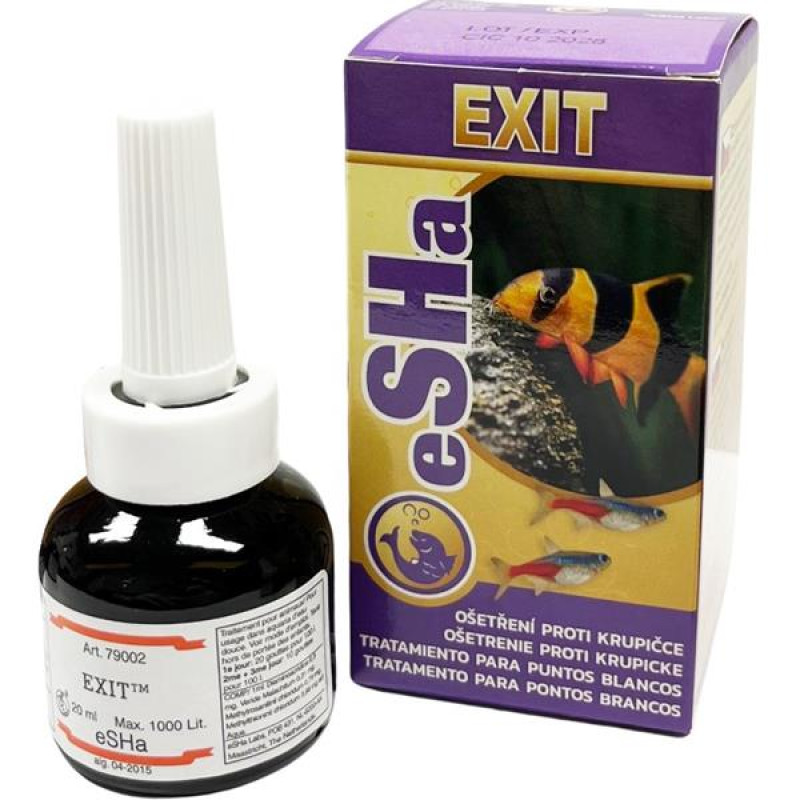eSHa EXIT - ošetření ryb proti krupičce 20 ml