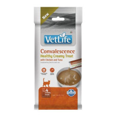 Vet Life Feline Creamy Treat pamlsek Convalescence Chicken & Tuna Adult 60 g