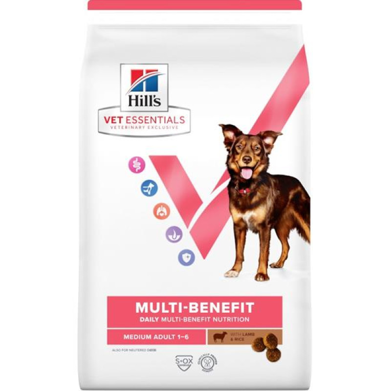 Hill's VetEssentials Canine Adult Medium Breed Lamb & Rice 2 kg