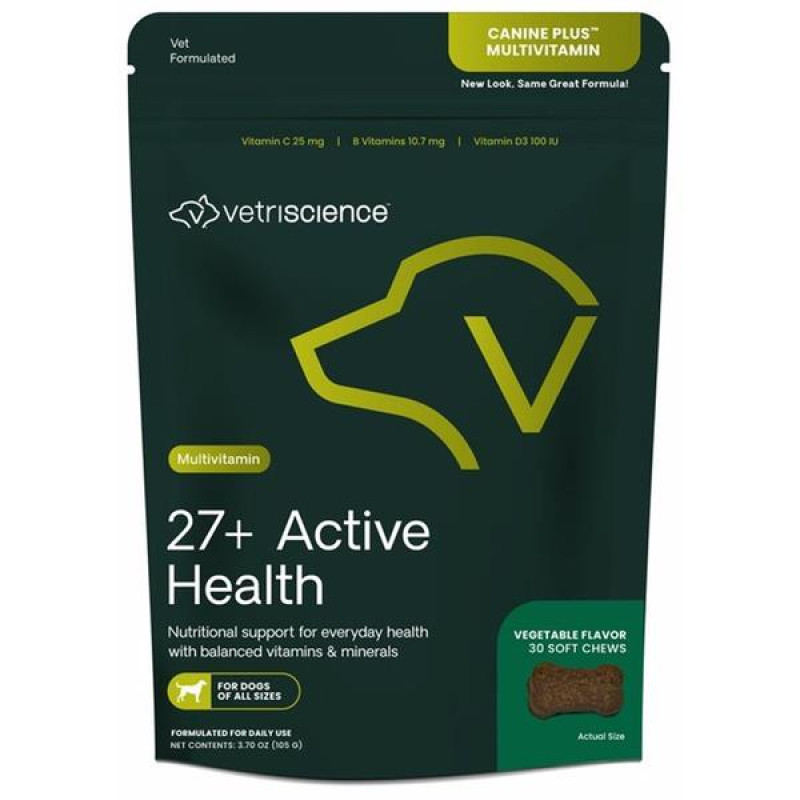 VetriScience 27+ Active Health Multivitamin 30ks