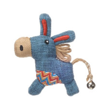 Hračka cat textil Robla osel Flamingo