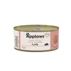 Applaws konzerva Cat Jelly Tuňák s lososem 70g
