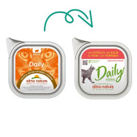 Almo Nature Daily Menu cat van. telecí 100g