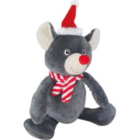 Hračka plyš vánoč. Myš 39cm Nobby