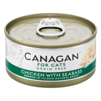 Canagan Cat konz. - Kuře a mořský vlk 75 g
