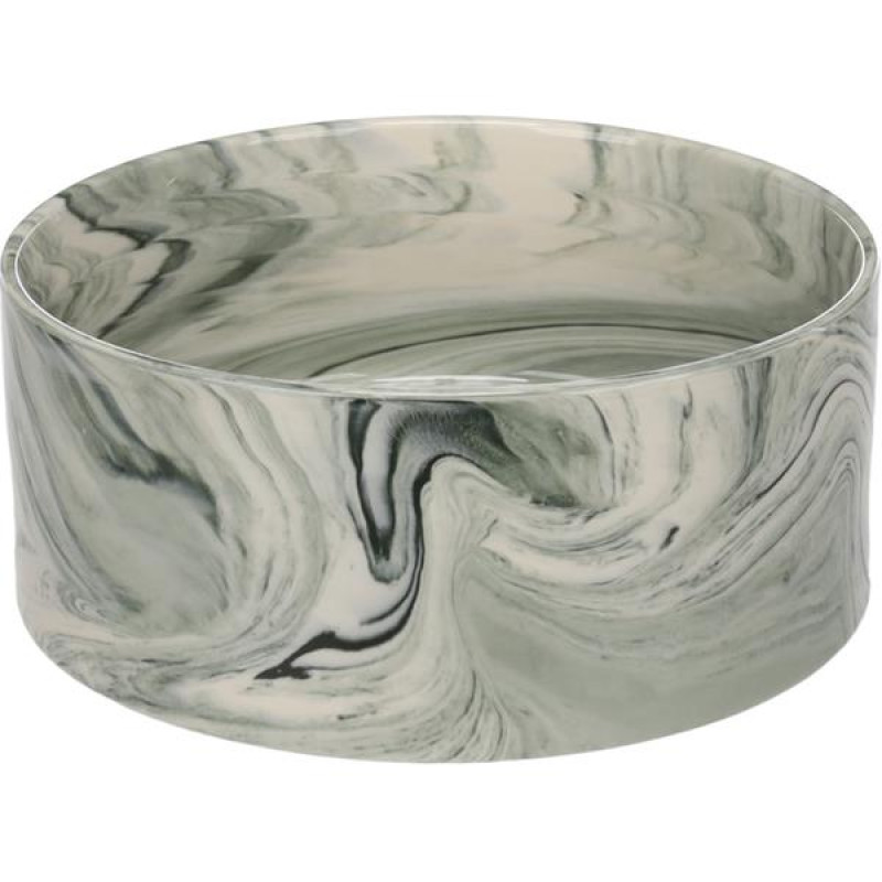 Miska keramika Baron 1,2l zelená Flamingo